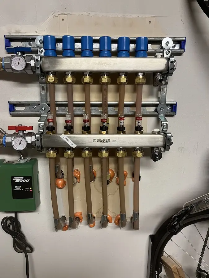 Plumber performing Leak Detection at a residential property in Welcome